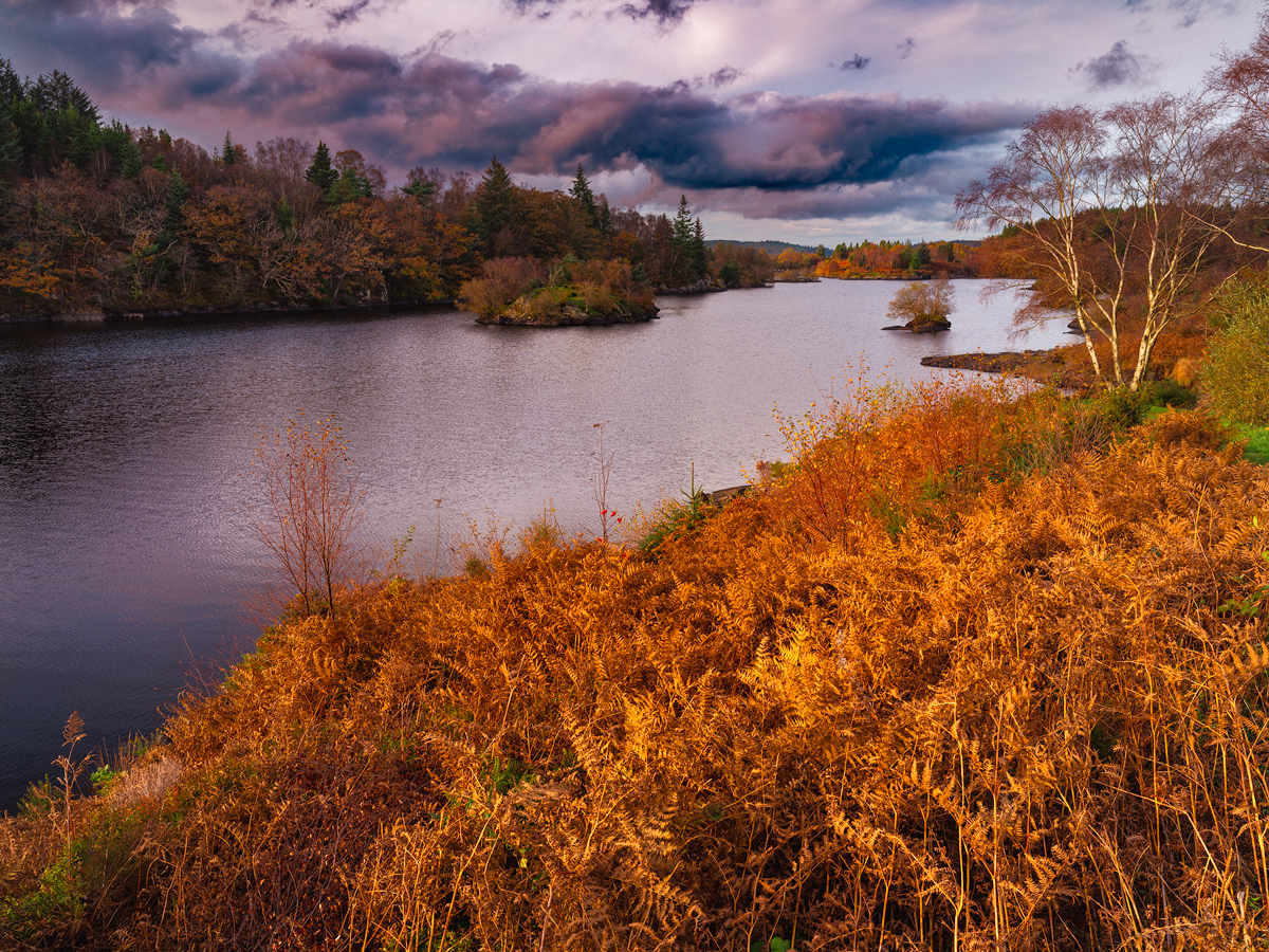 Towards Sunset Llyn Elsi