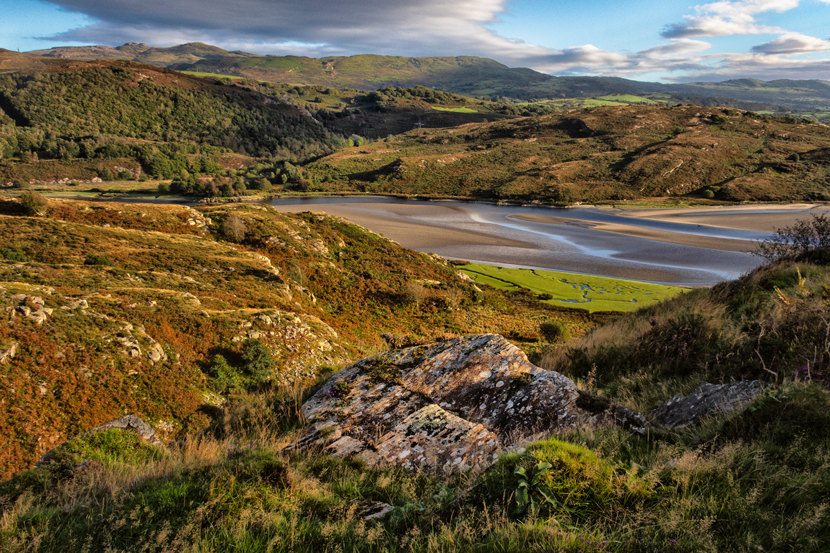 Evening light on the Dwyryd