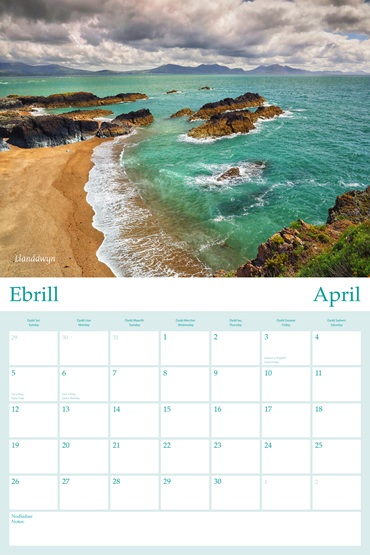 2026 Wales Calendar Purchase