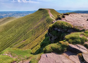 Pen y Fan from Corn Du